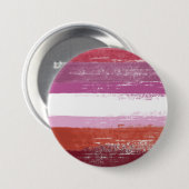 Lesbian Pride Paint Button (Vorne & Hinten)
