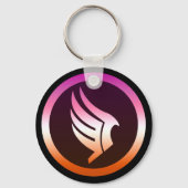 Lesbian Pride Paragon Mass Effect Icon Schlüsselanhänger (Rückseite)