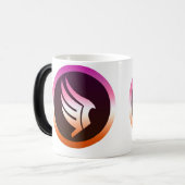 Lesbian Pride Paragon Mass Effect Icon Verwandlungstasse (Vorderseite Links)