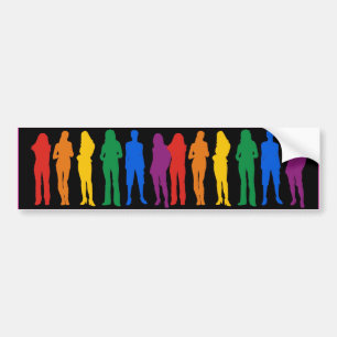LESBIAN PRIDE -.png Autoaufkleber