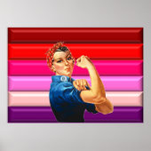 Lesbian Pride Poster (Vorne)