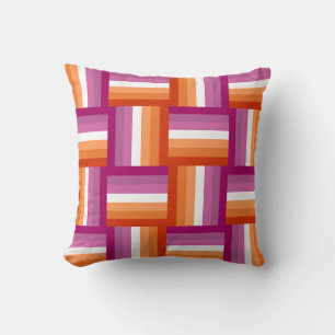 Lesbian Pride Throw Pillow Kissen