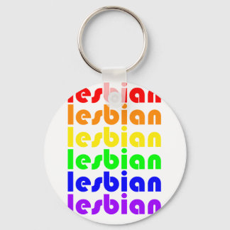 Lesbian Rainbow Schlüsselanhänger