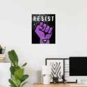 Lesbian Resistance Poster (Heimbüro)