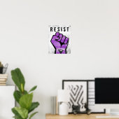 Lesbian Resistance Poster (Heimbüro)