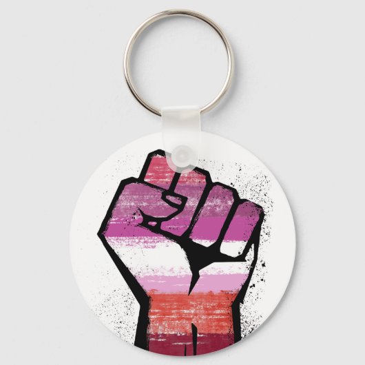 Lesbian Resistance Schlüsselanhänger (Vorderseite)