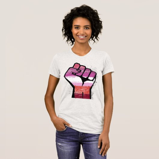 Lesbian Resistance T-Shirt (Vorne ganz)