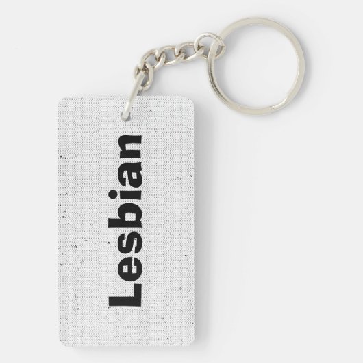Lesbian schlüsselanhänger (Rückseite)