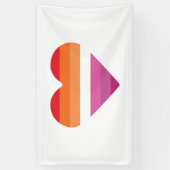 Lesbian Sunset Sunset Banner (Vertikal)