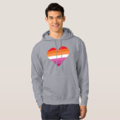 Lesbian Sunset Sunset Hoodie (Vorne ganz)