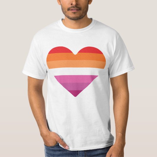Lesbian Sunset Sunset T-Shirt (Vorderseite)
