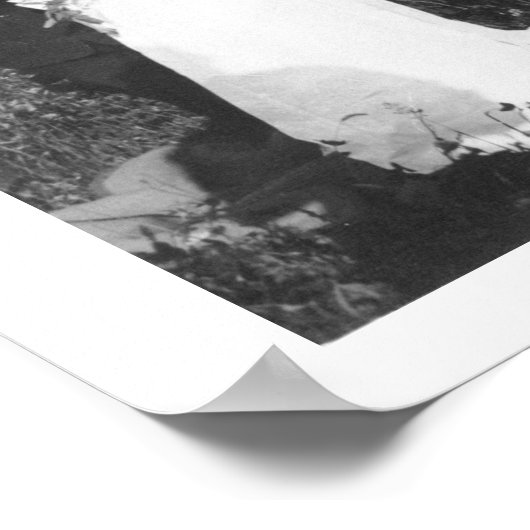 Lesbian Wedding Circa 1920 Poster (Ecke)