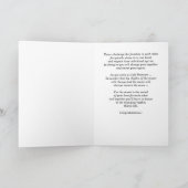 Lesbian Wedding Herzlichen Glückwunsch Karte (Innenseite)