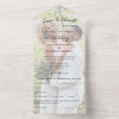 Lesbian Wedding Photo All In One Einladung (Innen)