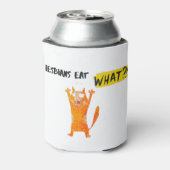 LESBIANER ESSEN, WAS. DOSENKÜHLER (Kanne Rückseite)