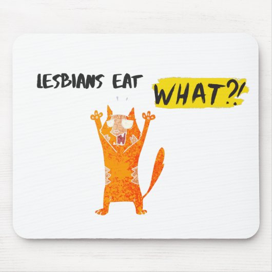 LESBIANER ESSEN, WAS. MOUSEPAD (Vorne)