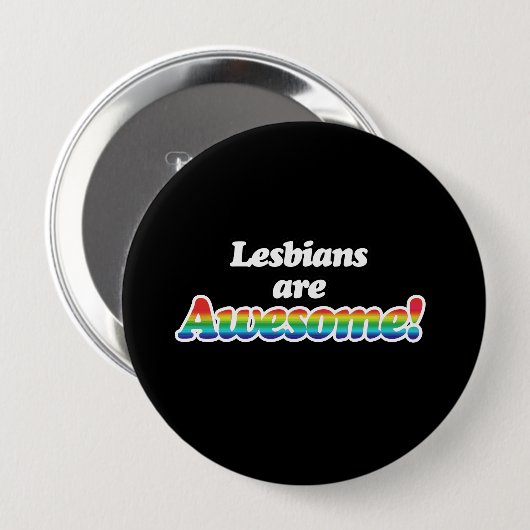 LESBIANER SIND PHANTASTISCH BUTTON (Vorne & Hinten)