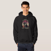 Lesbians Eat What Cute Black Cat Lesbian Color Hoodie (Vorne ganz)