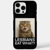 Lesbians Eat What Funny Case-Mate iPhone Hülle (Rückseite)