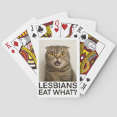 Lesbians Eat What Funny Spielkarten (Rückseite)