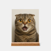 Lesbians essen, was lustig acrylschild (Vorderseite)