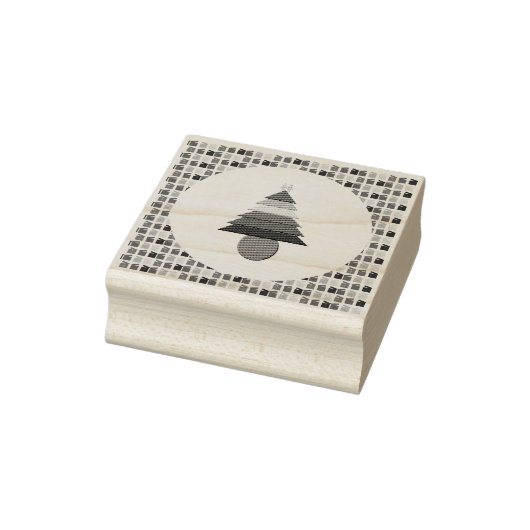 Lesbians Rainbow Weihnachtsbaum und Geschenke Gummistempel (Stempel)