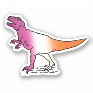 Lesbisaurus Aufkleber