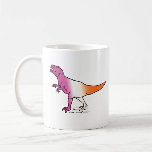 Lesbisaurus Kaffeetasse (Links)