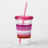 Lesbisch Acryltrinkbecher (Rückseite)