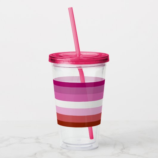 Lesbisch Acryltrinkbecher (Links)