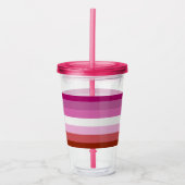 Lesbisch Acryltrinkbecher (Vorderseite)