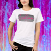 Lesbisch AF Lipstick Pink Tri-Blend Shirt