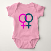 Lesbisch Baby Strampler (Vorderseite)