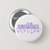 Lesbisch Button (Vorne & Hinten)