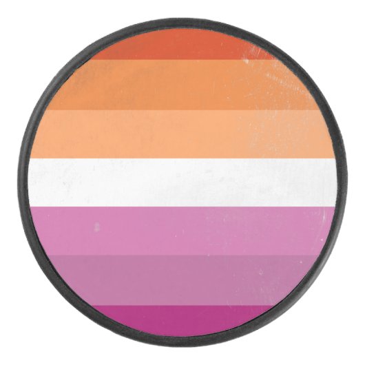 Lesbisch Eishockey Puck (Vorderseite)
