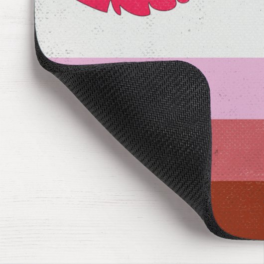 Lesbisch Mousepad (Ecke)