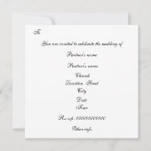 Lesbisch, Pandas Einladung zur Hochzeit (Rückseite)