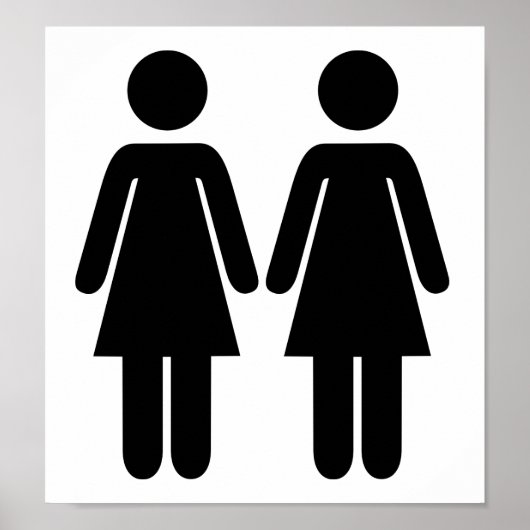 Lesbisch Poster (Vorne)