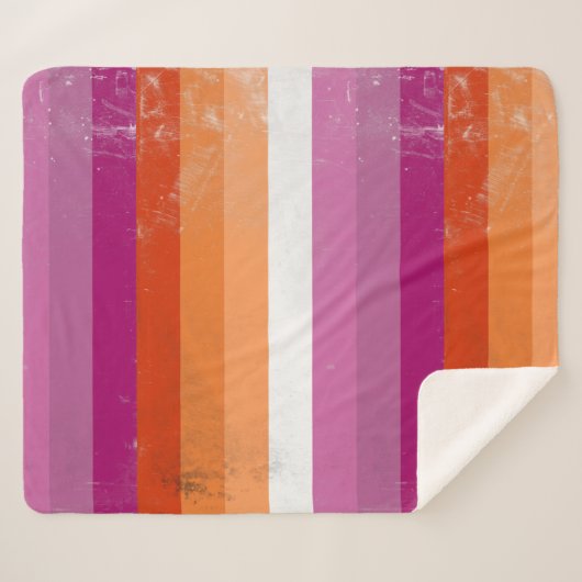 Lesbisch Sherpadecke (Vorderseite (Horizontal))