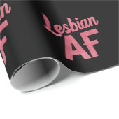 Lesbische AF Blume LGBT Pride Gay Liebe Parade Geschenkpapier (Rolleneckpunkt)