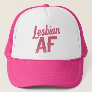 Lesbische AF Blume LGBT Stolz Schwule Liebe Parad Truckerkappe