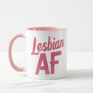 Lesbische AF-Blume LGBT-Stolz Schwule Liebe Parade Tasse