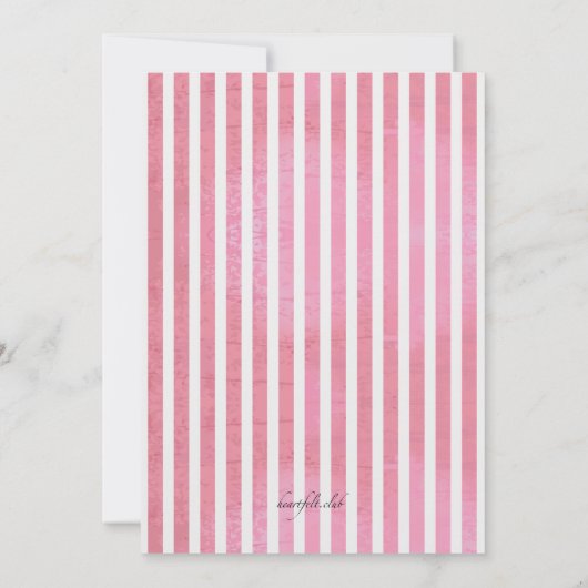 Lesbische Dusche Einladung (Rückseite)