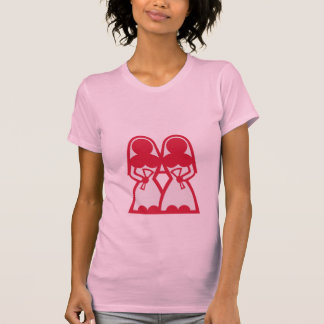 Lesbische Ehe T-Shirt