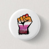 Lesbische Faust Button (Vorderseite)