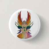 Lesbische Fee Button (Vorderseite)