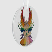 Lesbische Fee  Ornament (Vorderseite)