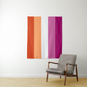Lesbische Flagge 50 x 60 Wandteppich (Beispiel)
