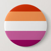 Lesbische Flagge Button (Vorderseite)