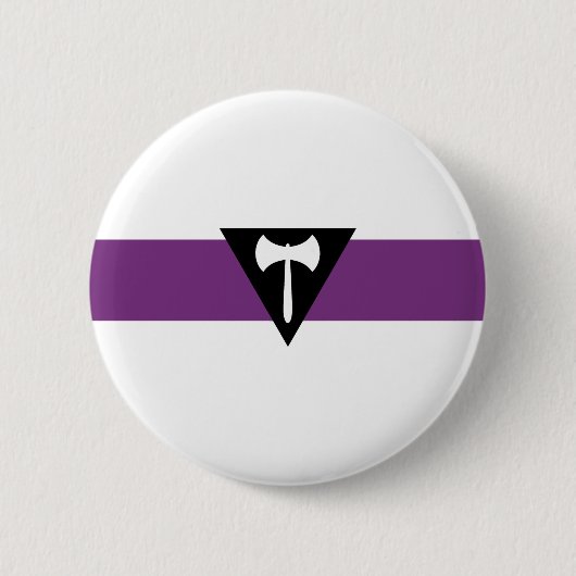 Lesbische Flagge Button (Vorderseite)